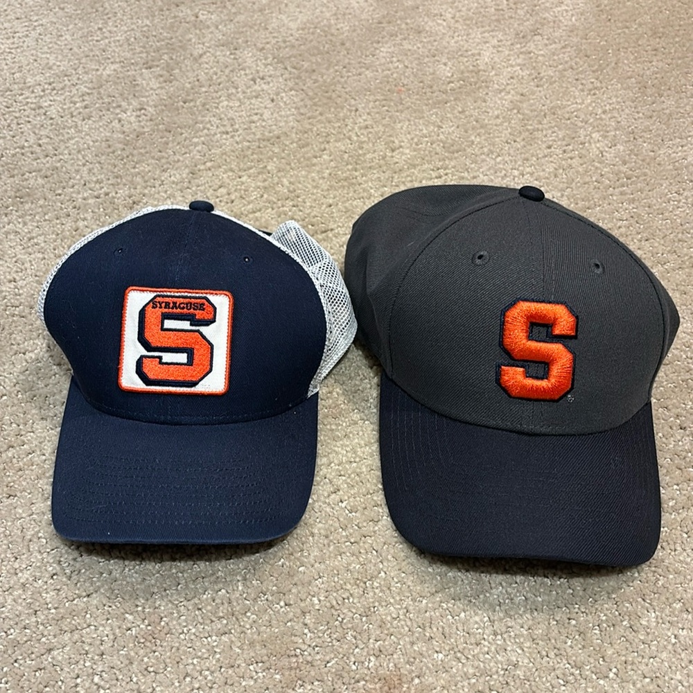 Two Syracuse Baseball Hats